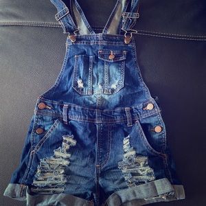 Denim Overall (Short)